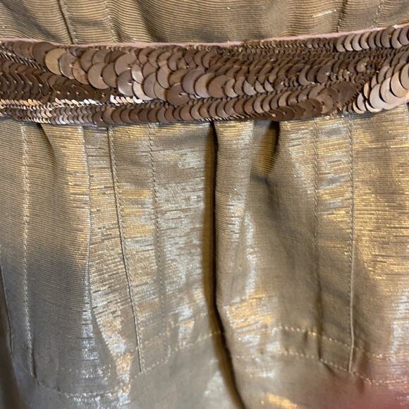 Vera Wang Lavender Label Strapless Shimmery Green Special Occasion Dress Size 8 - Picture 8 of 12